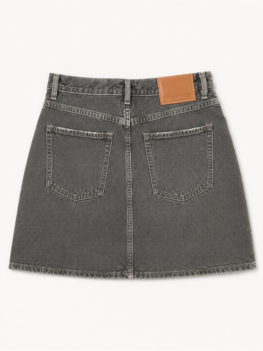 Acne Studios Light Grey Denim Mini Skirt – EU 38